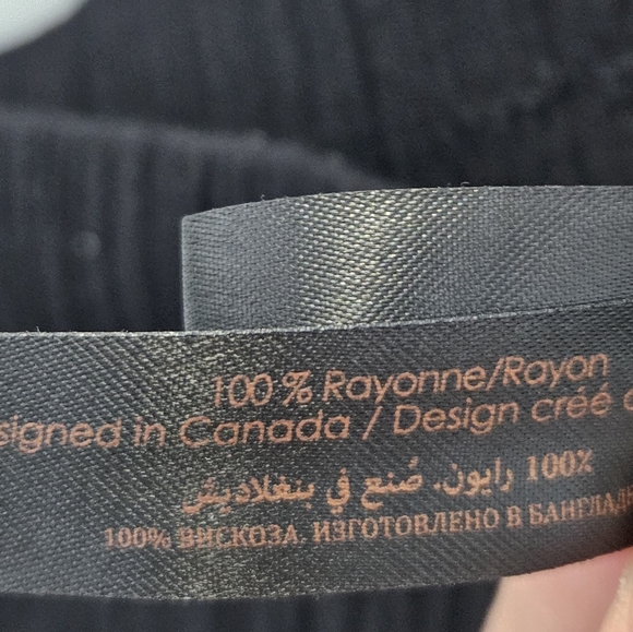 Turquoise Couture Ribbed Wide Leg Pants - Size US XS - Picture 8 of 8